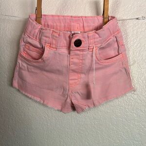 Garanimals pink faded cutoff shorts size 4T